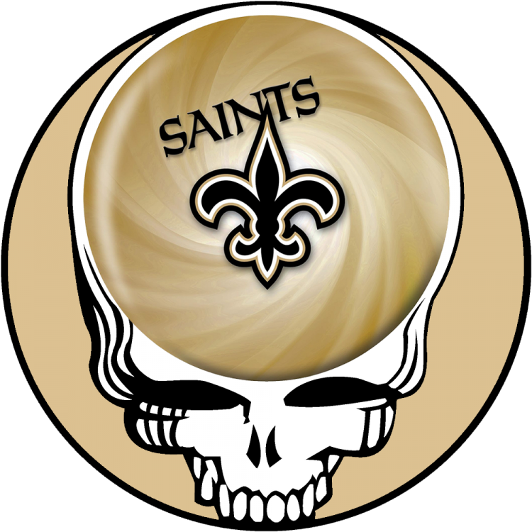 New Orleans Saints Grateful Dead Steal Your Face Shirt - High