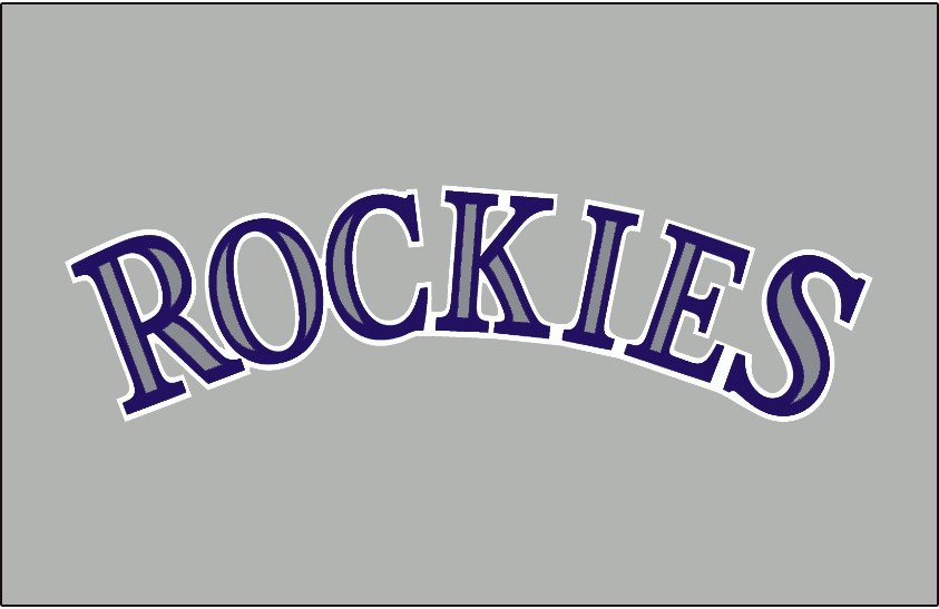 Colorado Rockies Home Uniform - National League (NL) - Chris Creamer's  Sports Logos Page 