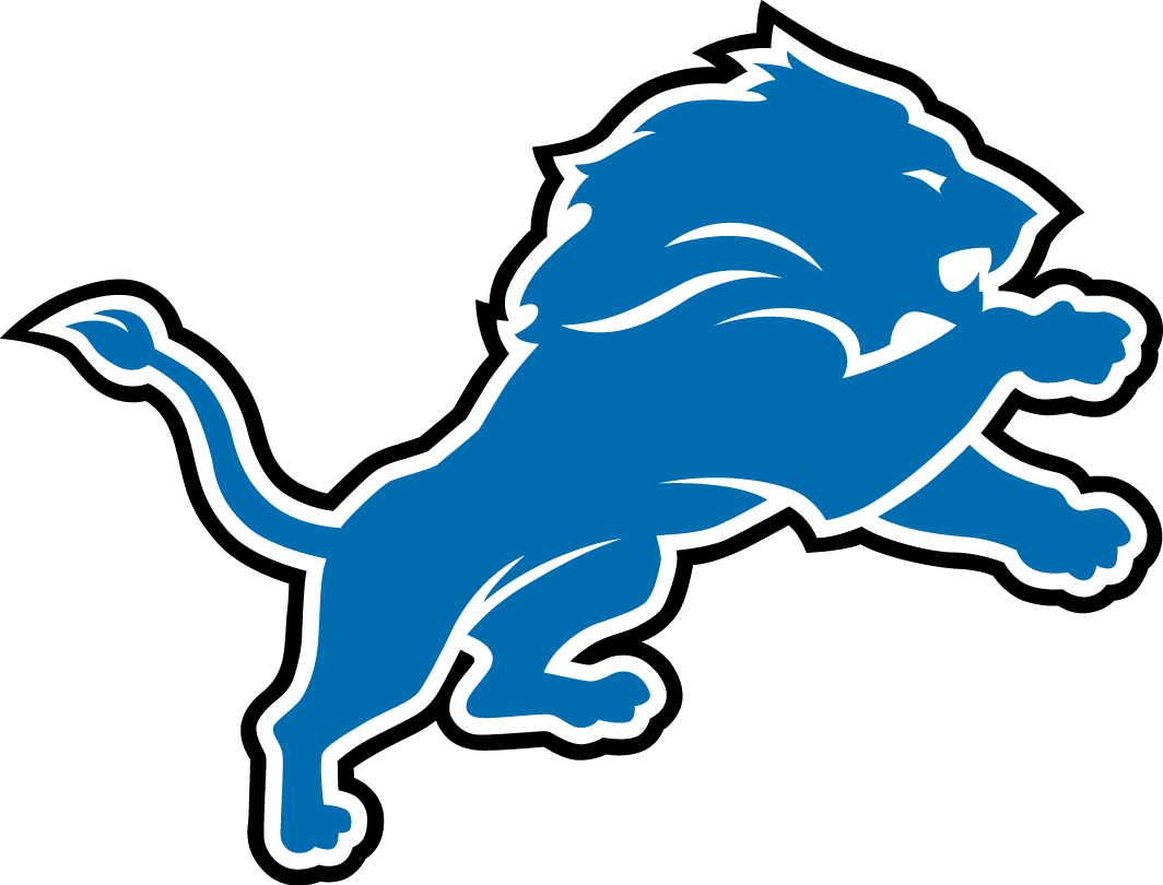 Detroit Lions Helmet Logo Light Iron-on Stickers (Heat Transfers