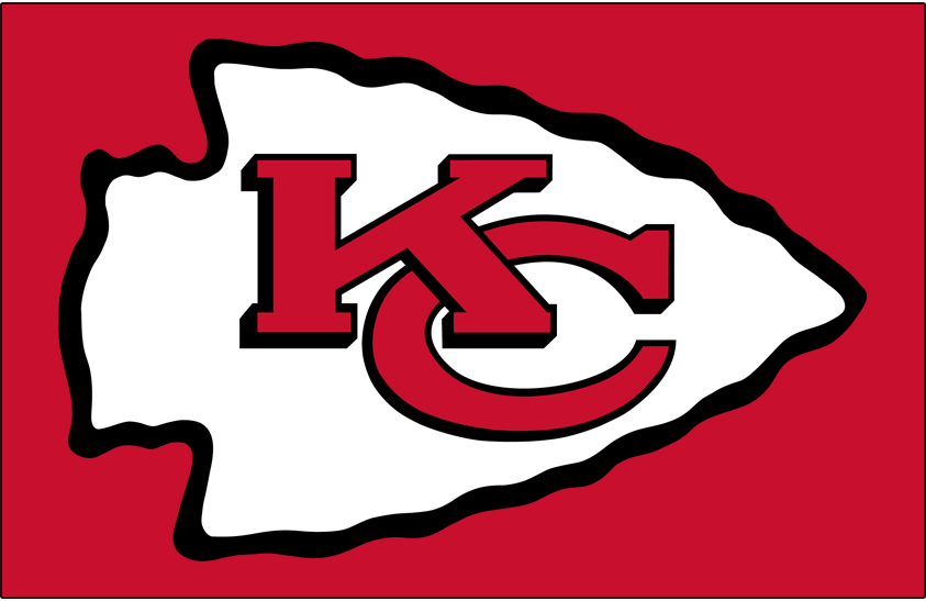 Kansas City Chiefs DIY iron on transfers, heat transfer decals, t