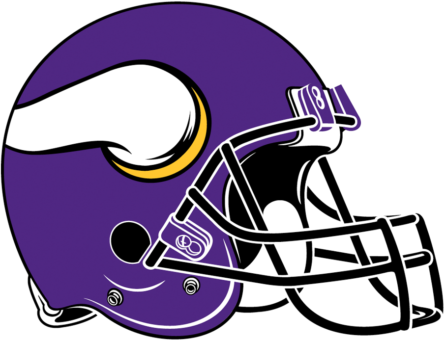 Minnesota Vikings Helmet Logo Light Iron-on Stickers (Heat Transfers), D-Model: HTS-NFL-MIV-H2006-01