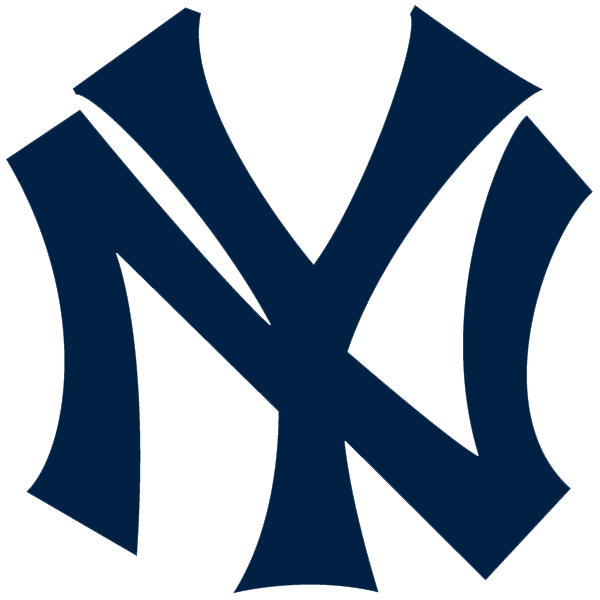 MLB Logo New York Yankees 45 60323 Large Navy