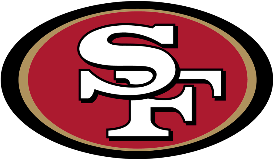 NFL​ San​ Francisco​ 49ers 75th​ Anniversary​ ​logo for iron,sewing on  Clothes